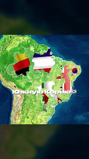 Сколько стран можно вместить внутри других стран ?(Часть 2) | how many countries are in north america
