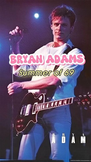Bryan Adams - Summer Of 69, released 1987 #bryanadams #summerof69 #musicshorts #rockshorts #popshort