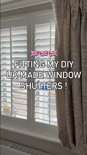 DIY Window Shutters 🇬🇧 Made In The UK in 7 DAYS - Fit Yourself and save £££’s #diyshutters #DIY
