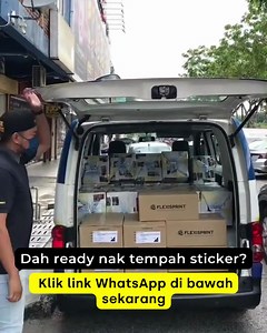 3.7K reactions · 1.1K shares | Nak sticker produk tahan lebih lama,...