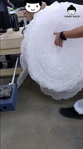 Tofu Air Pump | Fast Inflation for Air Cushions & Wraps #sumopack #shorts