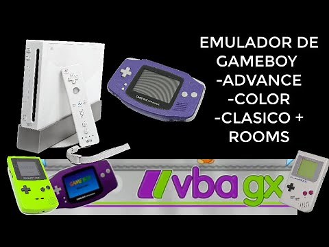 EMULADOR DE GAMEBOY ADVANCE PARA WII + ROOMS