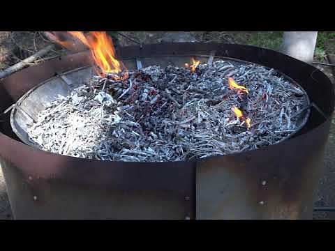Making Biochar With Kon-Tiki Kiln