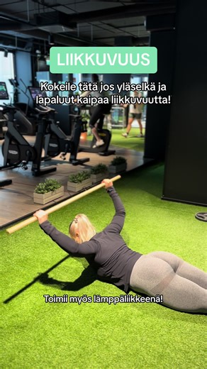 Kokeile tätä jos yläselkä ja lapaluut kaipaa liikkuvuutta!