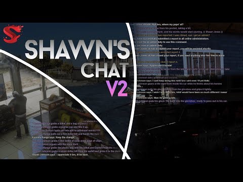 [ESX] Shawn's Chat V2 | Windy City, YBN, GTAW Chat | FiveM Script