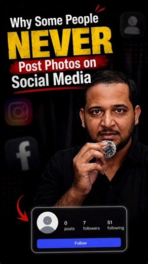 why people don't show their face on social media #psychology #shorts