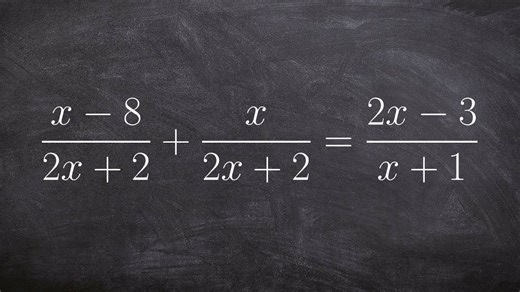 Learning to solve rational equations (mistake)