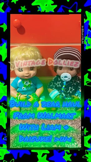 #babyalive #babyalivedoll Build a bear haul from Walmart with Liam & Daisuke! ⭐️🫶🏻