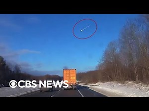 Meteor spotted streaking across the sky over Pennsylvania and Ohio