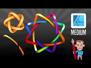 Affinity Designer Tutorial - Create Looping Knot Designs using Symbols
