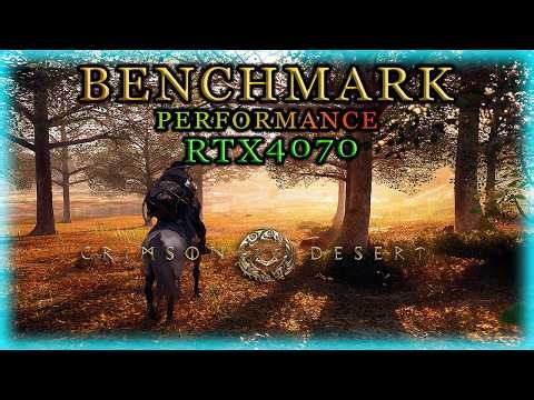 Crimson Desert RTX4070 i7-13700F PC Benchmark - Video, Graphics, Ray Tracing, DLSS, FSR and more