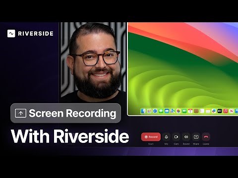 Master Screen Recording in Riverside: Enhance Your Webinars and Live Broadcasts