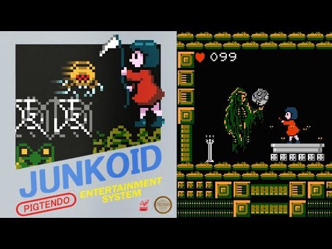 Junkoid - Hack of Metroid [NES] Longplay