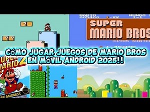 Tutorial como Descargar Emulador de Mario Bros Super Mario Bros All Stars!
