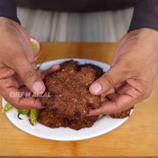 Peswari chapli kabab Recipe By Chef M Afzal/ #chiplikabab#kabab#chefafzal#foryourpage