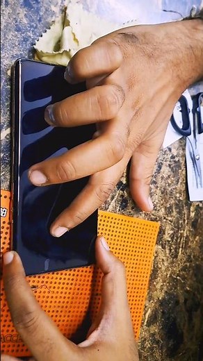 How to Remove uv glass#💯 Bubbles ✨️Screen Protection Temparad Glass #realme11proseries5g #uvglass