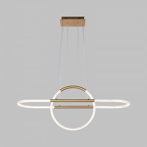 [Hot Item] Restaurant Dining Room Gold Chandelier Ceiling LED Decorative Glass Ball Pendant Light