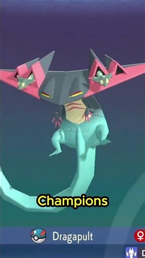 Best Dragapult Build for Pokémon Champions #shorts #pokemonshorts #pokemonchampions