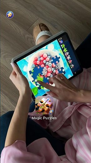Magic jigsaw puzzles - try now! 🧩 #magicjigsawpuzzles #puzzletime #puzzlegame #puzzles