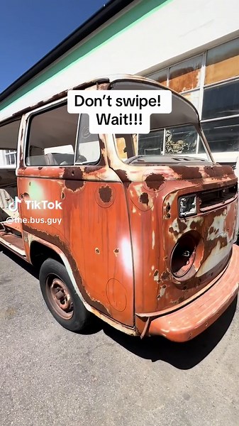 An average Before and after here at the shop, Bringing this 1973 Automatic Transmission VW Bus back to life to enjoy the road and peace signs once again! We provide: Paint, body, interior, mechanical services, custom restoration, sales and more. #vwbus #vwvan