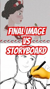 Check out “Storyboards vs final movie” #beforeandafter #houdini #tutorial #wip #animation #blender