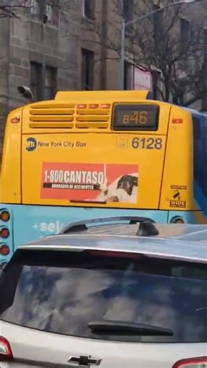 Bus #6128 on B46 SBS #nycta #nyc #bus