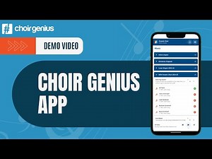 Choir Genius App Demo