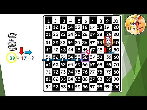 Adding Tens and Ones on a Hundred Chart | Grade 2