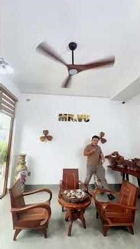 Merci - Quạt trần 3 cánh hiện đại #quạt_trần_cho_người_giàu #quạt_mrvũ