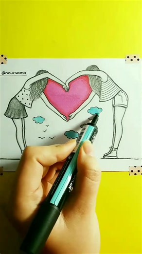 Tag Your Best Friends Drawing Tutorial