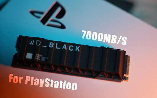 索尼官推PS5固态硬盘SN850体验如何？游戏转移·载入·秒读取测试！丨附PS5固态硬盘安装教学