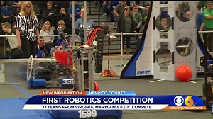 Students complete in annual FIRST Robotics Competition: ‘It is incredibly exciting’