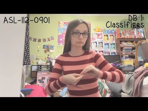 🫶🏻 ASL-112 - DB 1: Classifiers - Ava Nelson - Feb. 14, 2026