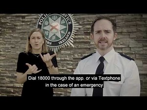 Contacting the police via textphone- BSL