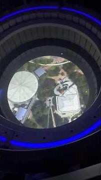 Riding the Space Elevator to Space 220! EPCOT’s Coolest Restaurant Entrance! 🌌 #disney #space