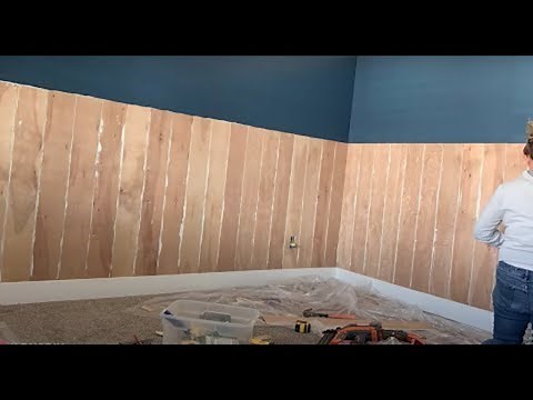 Vertical Shiplap Tutorial & Living Room Makeover