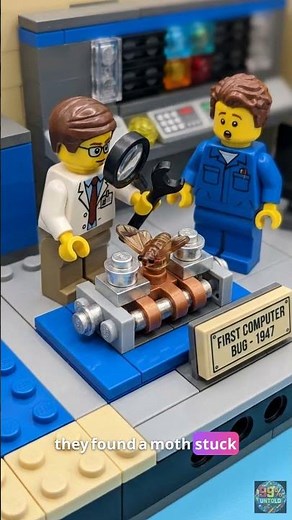 The first computer bug was literally a moth #history #facts #shorts