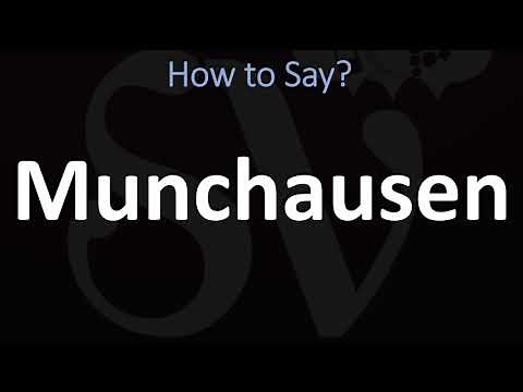 How to Pronounce Munchausen? (CORRECTLY)