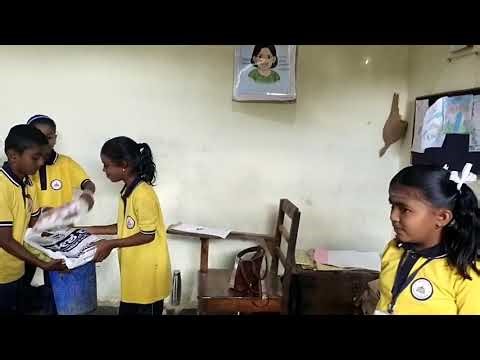 Waste management drama during bag less day activities