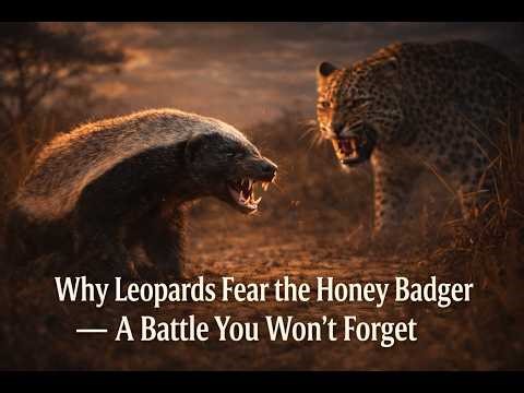 Honey Badger vs. Leopard: The Fight That Defies the Rules of the Wild