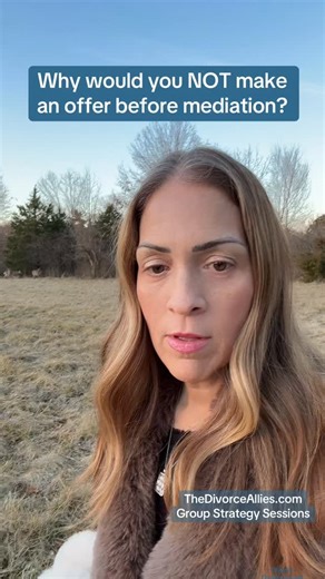 The Divorce Allies.com - A Community for Women on Instagram: "💔 Going through a divorce? Don't face mediation solo! 🚫 If you find yourself overwhelmed with: - Crunching numbers 📊 - Modeling offers 📝 - Calculating tax impacts 💸 - Diving into income analysis 📈 - Adjusting valuations for fairness ⚖️ Then stop and think. 🛑 Negotiating without these skills is like walking blindfolded! 🌫️ Make sure your mediator welcomes financial expertise, especially if your case is complex. 🎯 Remember, med