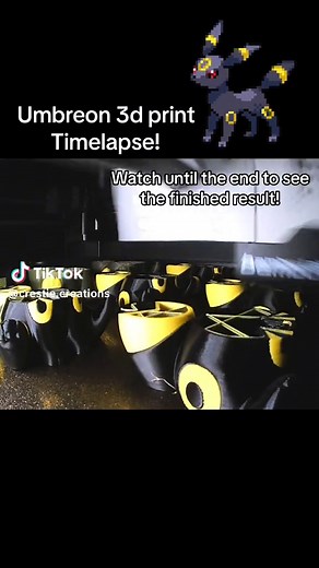 Umbreon is finished! This print took over a day 😳 But I love the result! I’m super excited to be able to start making 3d prints for you guys! 3d model by @scrazyone1 Tags: #pokemon #pokemon3dprint #3dprint #3dmodel #3dprinting #umbreonfigure #umbreon3dprint #umbreon #pokemonumbreon #umbreonmodel #umbreonart #pokemonfigure #pokemonart #3dprinter