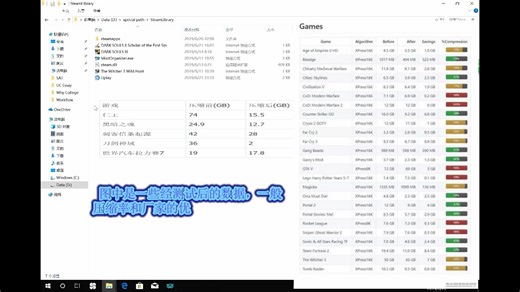 【优化】还在担心硬盘不够?黑科技教你从74G疯狂压到15GB（实测性能无损）
