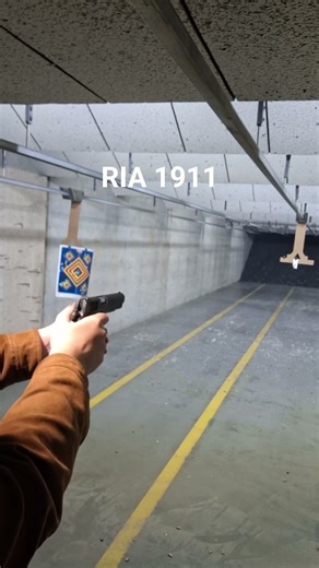 Rock Island Armory 1911 45 ACP shooting and reload #45 #1911 #firearmtraining #range #reload