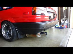 AE86 Tomei Poncam idle 16v 4AGE