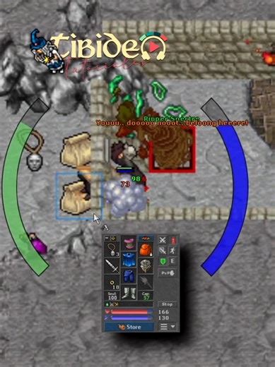10 Druids Battle Ripper Spectre in Tibia