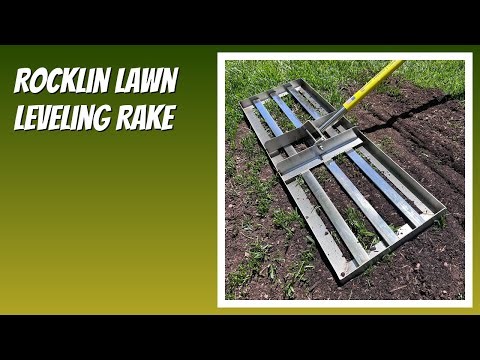 REVIEW (2025): Rocklin Lawn Leveling Rake. Features