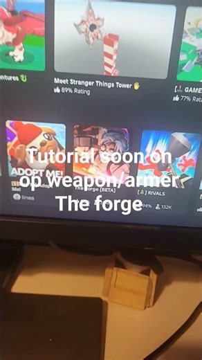 The forge tutorial op things