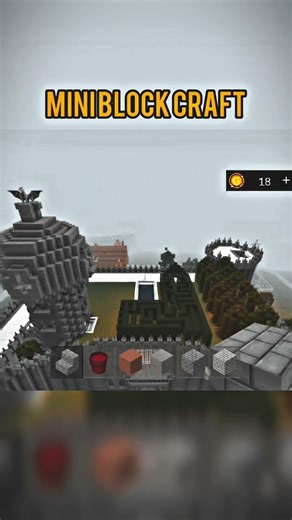 Mini block craft 3d gameplay 😎#shorts#miniblockcraft #minecraft #games #viralshorts #crafting