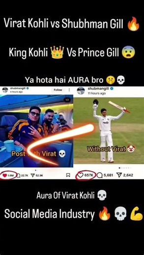 Gill With Virat Kohli #viral #viratkohli #teamindia #shorts